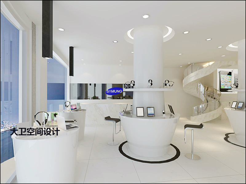 大衛(wèi)設(shè)計(jì) 專業(yè)室內(nèi)公裝效果圖服務(wù)，打造蘋(píng)果體驗(yàn)店與手機(jī)店全國(guó)性裝修設(shè)計(jì)解決方案